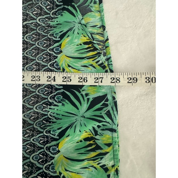 Women's Old Navy Palm Leaf Tank Sz XL - Picture 8 of 10